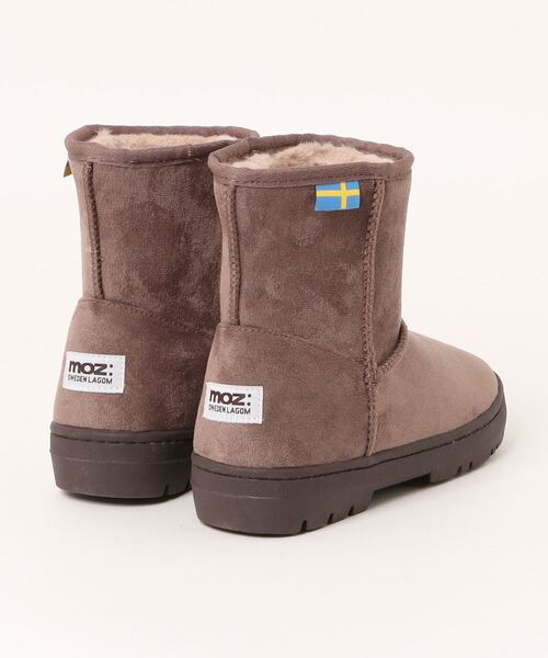 moz（モズ）の「《moz》3058（ブーツ・レディース・ブラック/チャコール・S/M/L/LL）」の3枚目の写真