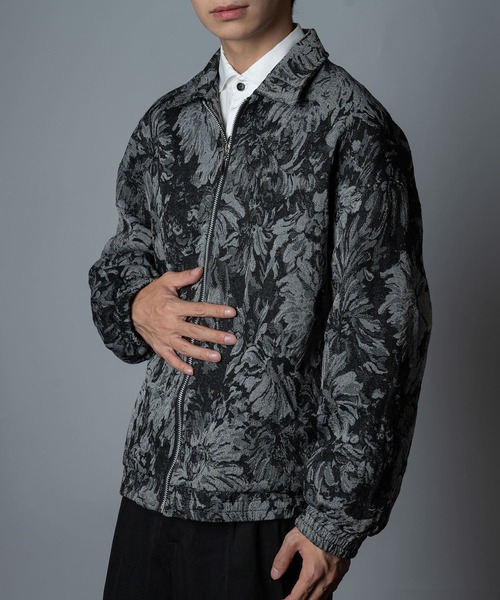 【セール】ヴィンテージ フラワー ゴブラン織り ジャケット(GW)（ブルゾン）｜garsonwave（ギャルソンウェーブ）