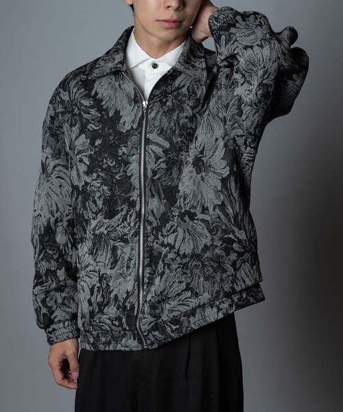 【セール】ヴィンテージ フラワー ゴブラン織り ジャケット(GW)（ブルゾン）｜garsonwave（ギャルソンウェーブ）