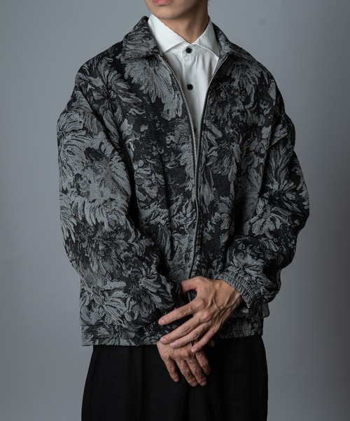 【セール】ヴィンテージ フラワー ゴブラン織り ジャケット(GW)（ブルゾン）｜garsonwave（ギャルソンウェーブ）