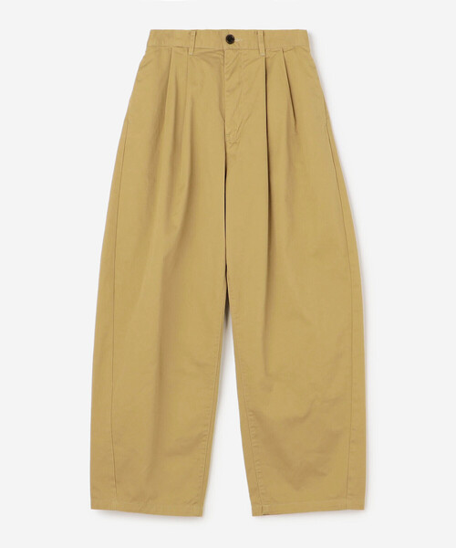 ORCIVAL(オーシバル)の「ORCIVAL | チノクロス 2タックバックギャザーパンツ WOMEN(チノパンツ・レディース・ブラック/ベージュ・1/2)」の14枚目の写真