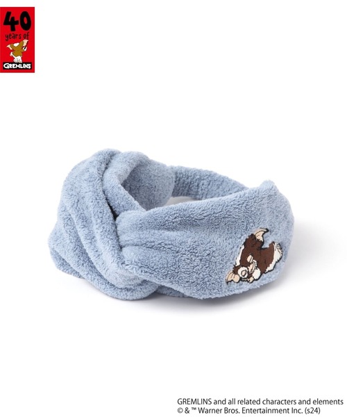 BAYFLOW（ベイフロー）の「[手洗い可能]【GREMLINS】ヘアバンド（ヘアバンド・レディース・ブルー/グレー・0）」の8枚目の写真