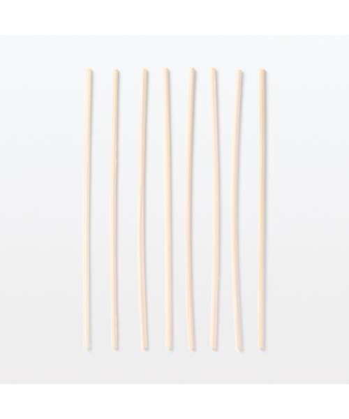 無印良品（ムジルシリョウヒン）の「ラタンスティック　１００ｍＬ用／８本入（ルームフレグランス/お香・メンズ・その他・FREE）」の2枚目の写真