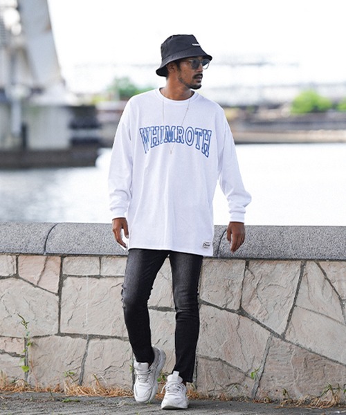 adamsJUGGLER(アダムスジャグラー)の「W/Rネオン.Pロングティー(Tシャツ/カットソー・メンズ・ホワイト/ブラック・M/L/XL)」の16枚目の写真