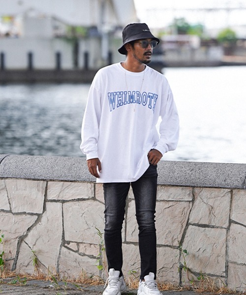 adamsJUGGLER(アダムスジャグラー)の「W/Rネオン.Pロングティー(Tシャツ/カットソー・メンズ・ホワイト/ブラック・M/L/XL)」の20枚目の写真