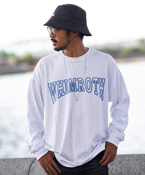 adamsJUGGLER(アダムスジャグラー)の「W/Rネオン.Pロングティー(Tシャツ/カットソー・メンズ・ホワイト/ブラック・M/L/XL)」の22枚目の写真
