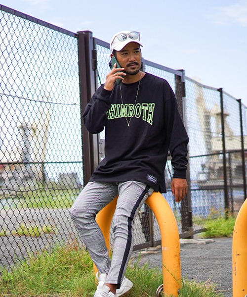 adamsJUGGLER(アダムスジャグラー)の「W/Rネオン.Pロングティー(Tシャツ/カットソー・メンズ・ホワイト/ブラック・M/L/XL)」の21枚目の写真