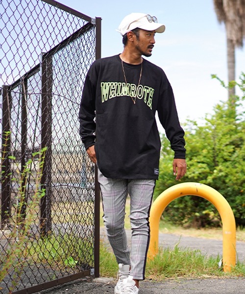 adamsJUGGLER(アダムスジャグラー)の「W/Rネオン.Pロングティー(Tシャツ/カットソー・メンズ・ホワイト/ブラック・M/L/XL)」の17枚目の写真