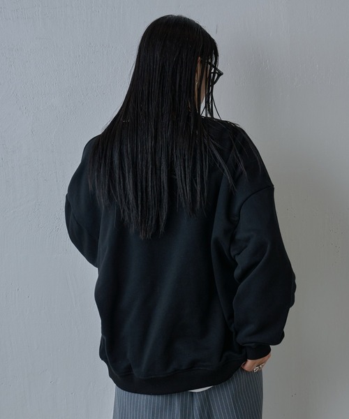 COLONY 2139（コロニートゥーワンスリーナイン）の「ヘビーウェイトスウェットクルーネック（スウェット・メンズ・ブラック/グレー・SMALL/MEDIUM/LARGE）」の5枚目の写真