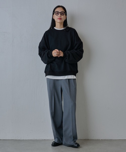 COLONY 2139（コロニートゥーワンスリーナイン）の「ヘビーウェイトスウェットクルーネック（スウェット・メンズ・ブラック/グレー・SMALL/MEDIUM/LARGE）」の10枚目の写真