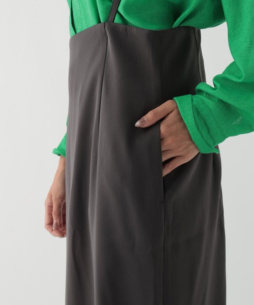 Elura（エルーラ）の「ダブルクロスサスツキスカート/139364（スカート・レディース・ネイビー/チャコールグレー・FREE(S)/FREE）」の19枚目の写真