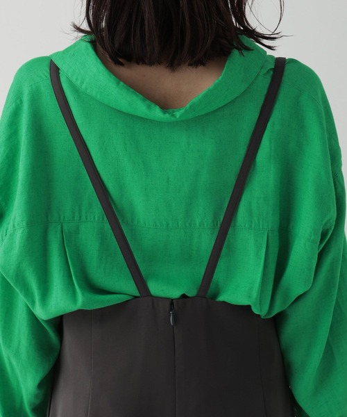 Elura（エルーラ）の「ダブルクロスサスツキスカート/139364（スカート・レディース・ネイビー/チャコールグレー・FREE(S)/FREE）」の17枚目の写真