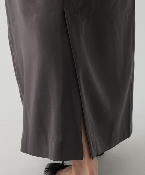 Elura（エルーラ）の「ダブルクロスサスツキスカート/139364（スカート・レディース・ネイビー/チャコールグレー・FREE(S)/FREE）」の14枚目の写真