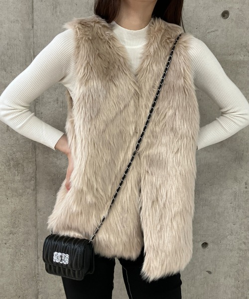 セール】フェイクファーベスト（ベスト）｜GLAMOROUS JANE（グラマラス  