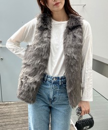 GLAMOROUS JANE | フェイクファーベスト(ベスト)