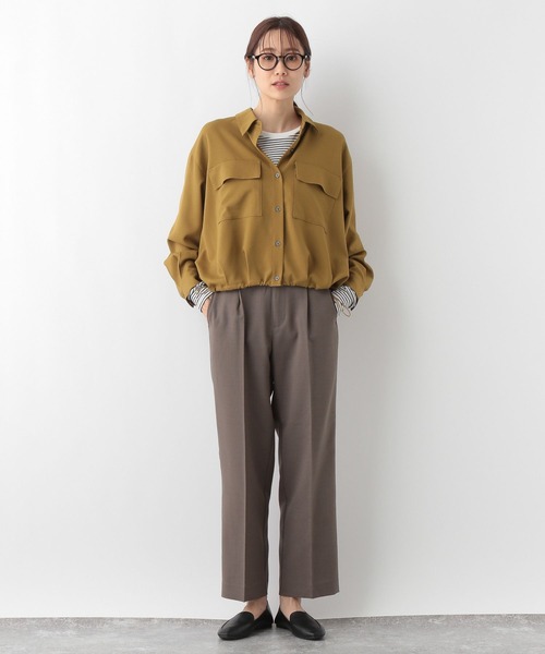 セール】イージーケアクロップドシャツ/142265（シャツ/ブラウス