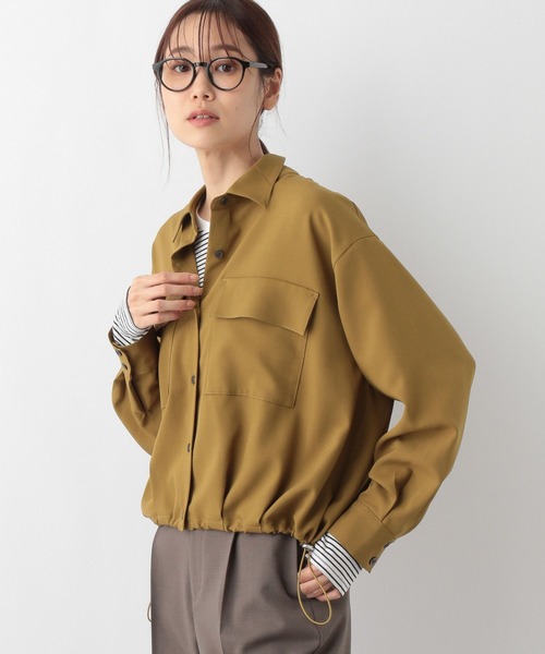 セール】イージーケアクロップドシャツ/142265（シャツ/ブラウス