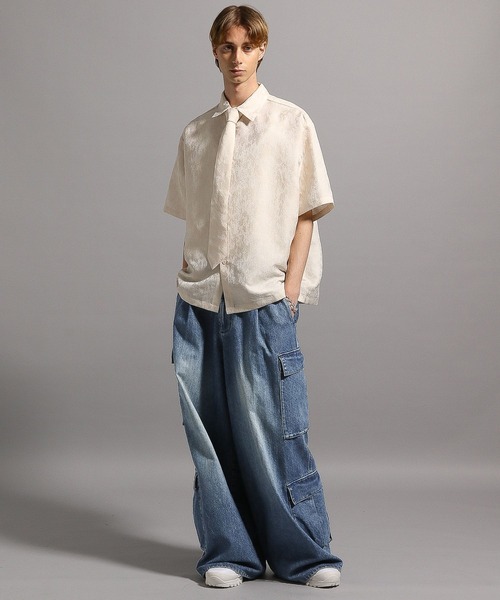 BLAYMORE（ブレイモア）の「【BLAYMORE】 Washed Denim Cargo Pant 