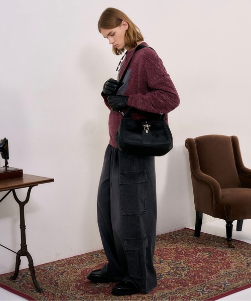 BLAYMORE（ブレイモア）の「【BLAYMORE】 Washed Denim Cargo Pants（カーゴパンツ・メンズ・ブルー/グレー・MEDIUM/SMALL）」の8枚目の写真