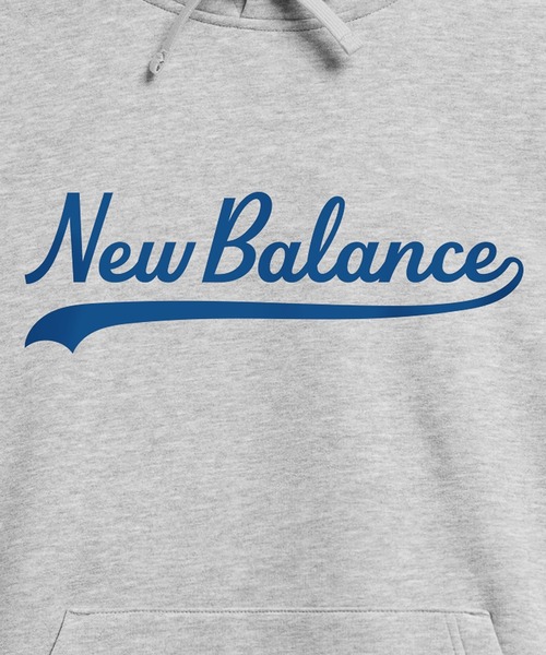 NEW BALANCE(ニューバランス)の「レガシースクリプト フーディースウェット(スウェット・メンズ・ホワイト/ライトグレー/ブルー・SMALL/MEDIUM/LARGE/X-LARGE/XX-LARGE)」の6枚目の写真