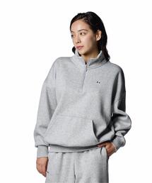 UNDER ARMOUR（アンダーアーマー）の「UAエッセンシャル フリース 1/2ジップ トップス（トレーニング/レディース）（スウェット・レディース）」