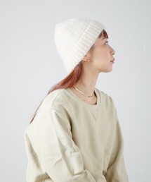 Hand Knitting Crusher Hat / 手編みクラッシャーニットハット（ニット