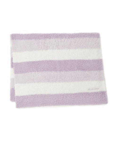 gelato pique（ジェラートピケ）の「ジェラート3ボーダーブランケット