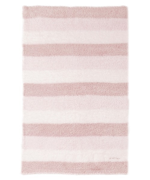 150×90cm ジェラートピケ ブランケット ジェラート ランダム ボーダー ブランケット ブルー｜ジェラート