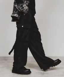 tk.TAKEO KIKUCHI | ZIPカーゴパンツ(カーゴパンツ)