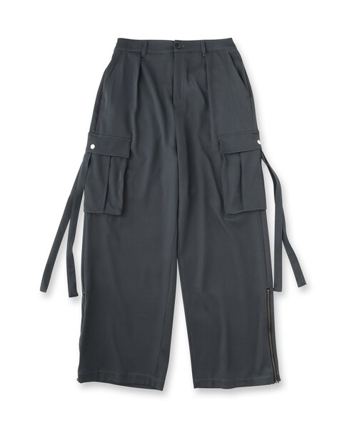 tk.TAKEO KIKUCHI（ティーケータケオキクチ）の「◆ZIPカーゴパンツ（カーゴパンツ・メンズ・チャコールグレー/ブラック/ブラウン系その他・01/02/03）」の4枚目の写真
