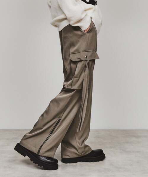 tk.TAKEO KIKUCHI（ティーケータケオキクチ）の「◆ZIPカーゴパンツ（カーゴパンツ・メンズ・チャコールグレー/ブラック/ブラウン系その他・01/02/03）」の19枚目の写真