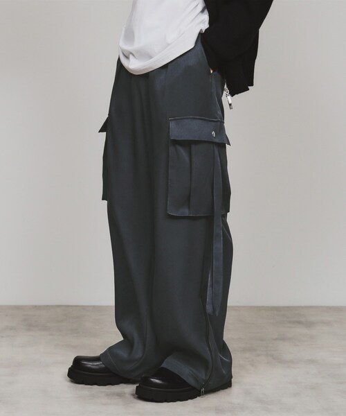 tk.TAKEO KIKUCHI（ティーケータケオキクチ）の「◆ZIPカーゴパンツ（カーゴパンツ・メンズ・チャコールグレー/ブラック/ブラウン系その他・01/02/03）」の22枚目の写真