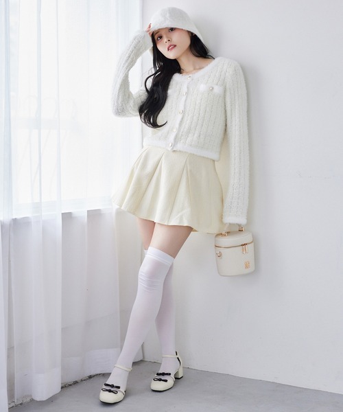 one after another NICE CLAUP（ワンアフターアナザーナイスクラップ）の「エンブレム付きバニティーバッグ（ショルダーバッグ・レディース・ブラック/アイボリー/キャメル・FREE）」の21枚目の写真