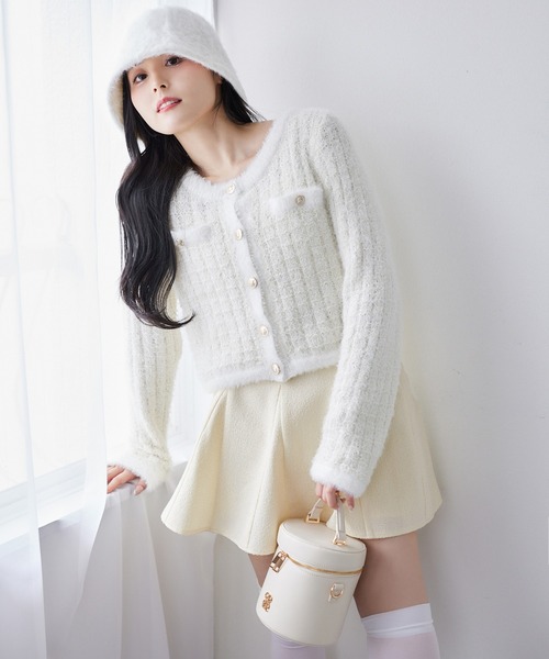 one after another NICE CLAUP（ワンアフターアナザーナイスクラップ）の「エンブレム付きバニティーバッグ（ショルダーバッグ・レディース・ブラック/アイボリー/キャメル・FREE）」の20枚目の写真