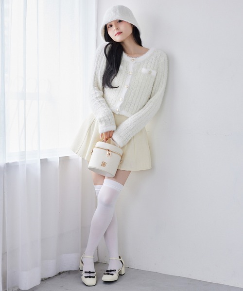 one after another NICE CLAUP（ワンアフターアナザーナイスクラップ）の「エンブレム付きバニティーバッグ（ショルダーバッグ・レディース・ブラック/アイボリー/キャメル・FREE）」の22枚目の写真