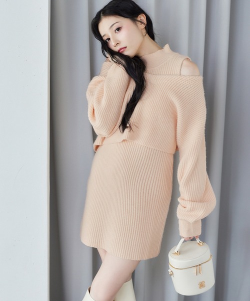 one after another NICE CLAUP（ワンアフターアナザーナイスクラップ）の「エンブレム付きバニティーバッグ（ショルダーバッグ・レディース・ブラック/アイボリー/キャメル・FREE）」の17枚目の写真