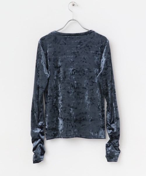 『WEB限定』クラッシュベロアシャーリングカットソー URBAN RESEARCH ROSSO｜『WEB限定』クラッシュベロア
