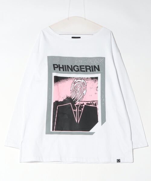 【セール】PHINGERIN /フィンガリン / AGENT P BOAT NECK LS TEE（Tシャツ/カットソー）｜PHINGERIN（フィンガリン）