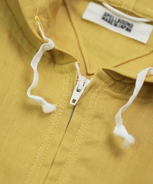 SPELLBOUND（スペルバウンド）の「[SPELLBOUND / スペルバウンド] C/Lウルトラワッシャー フードシャツ（シャツ/ブラウス・メンズ・ブルー/イエロー・2/3）」の19枚目の写真