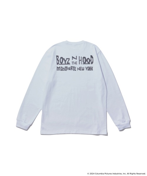 MONTMARTRE NEW YORK(モンマルトルニューヨーク)の「Collage Longsleeve Tee(Tシャツ/カットソー・メンズ・ホワイト/ブラック・M/S/L/XL)」の10枚目の写真