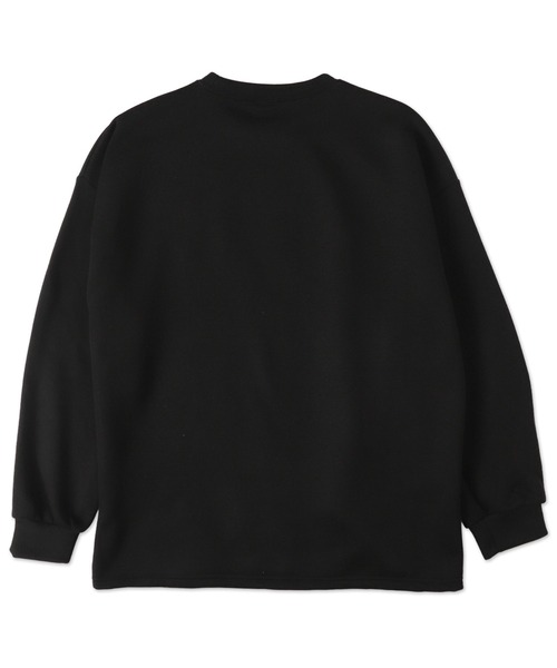 Figments（フィグメンツ）の「【裏起毛】POP PUNKスウェット（スウェット・レディース・チャコールグレー/ブラック・FREE）」の8枚目の写真