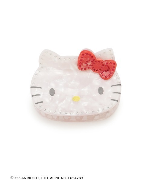 大人女性の HELLO KITTY】アセチヘアバンス（バレッタ/ヘアクリップ アクセサリー