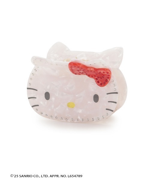 新品未開封　スナイデルホーム　ヘアクリップ　レッド　ハローキティ HELLO KITTY】アセチヘアバンス（バレッタ/ヘアクリップ