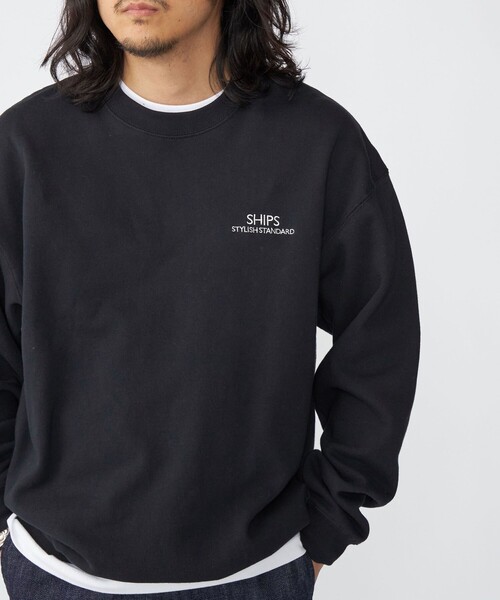 【WEB限定】SHIPS: SCREEN STARS(R) STYLISH STANDARD ロゴ 刺繍 スウェット（スウェット）｜SHIPS（シップス）