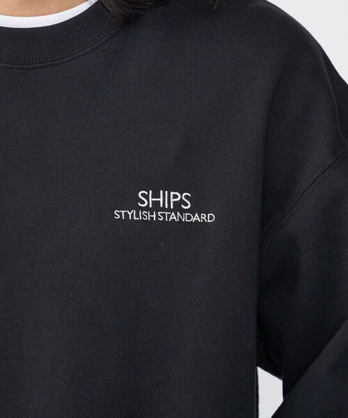 【WEB限定】SHIPS: SCREEN STARS(R) STYLISH STANDARD ロゴ 刺繍 スウェット（スウェット）｜SHIPS（シップス）