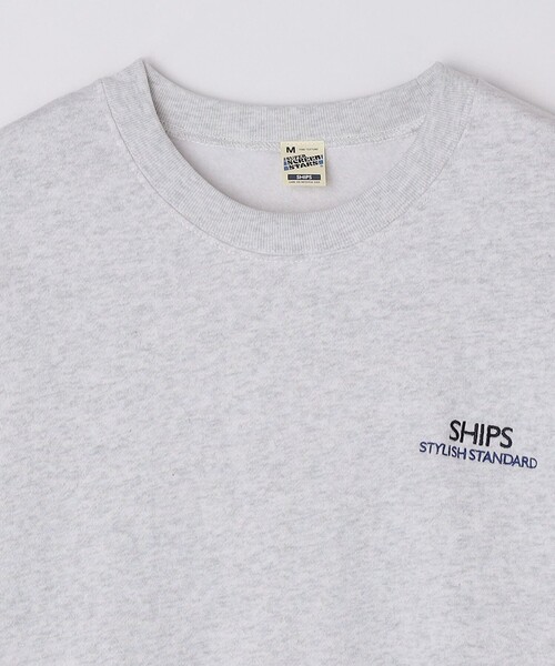 【WEB限定】SHIPS: SCREEN STARS(R) STYLISH STANDARD ロゴ 刺繍 スウェット（スウェット）｜SHIPS（シップス）