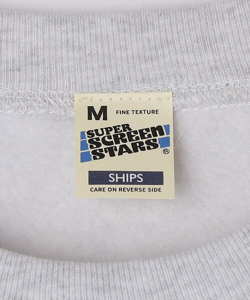 【WEB限定】SHIPS: SCREEN STARS(R) STYLISH STANDARD ロゴ 刺繍 スウェット（スウェット）｜SHIPS（シップス）