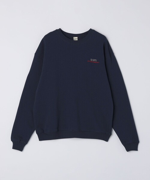 【WEB限定】SHIPS: SCREEN STARS(R) STYLISH STANDARD ロゴ 刺繍 スウェット（スウェット）｜SHIPS（シップス）