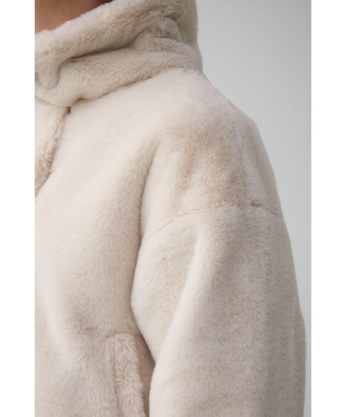 ファーショートコート（ブルゾン）｜AZUL BY MOUSSY（アズールバイ