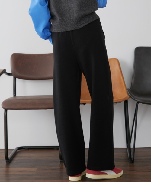Auntie Rosa Holiday(アンティローザホリデー)の「フリース裏起毛ワイドパンツ / サイズ展開あり(スウェットパンツ・レディース・アイボリー/ブラック/グレー・SMALL/MEDIUM)」の9枚目の写真